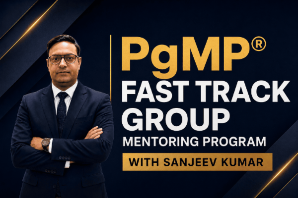 PgMP® Fast Track Program July'26 cover