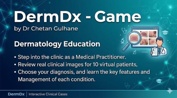 Lern dermaology with Game mode cover