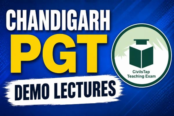 Chandigarh PGT Demo Lectures cover