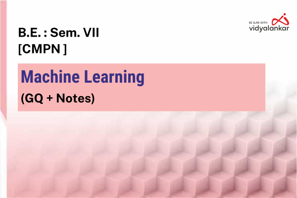 Machine Learning GQ + Notes Dec. '26 cover