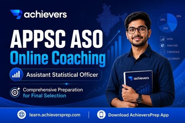 APPSC ASO Online Coaching Classes cover