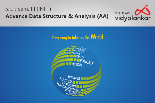 Advance Data Structure & Analysis (AA) [INFT] Videos & Notes (Full Syllabus) - Dec. '26 cover