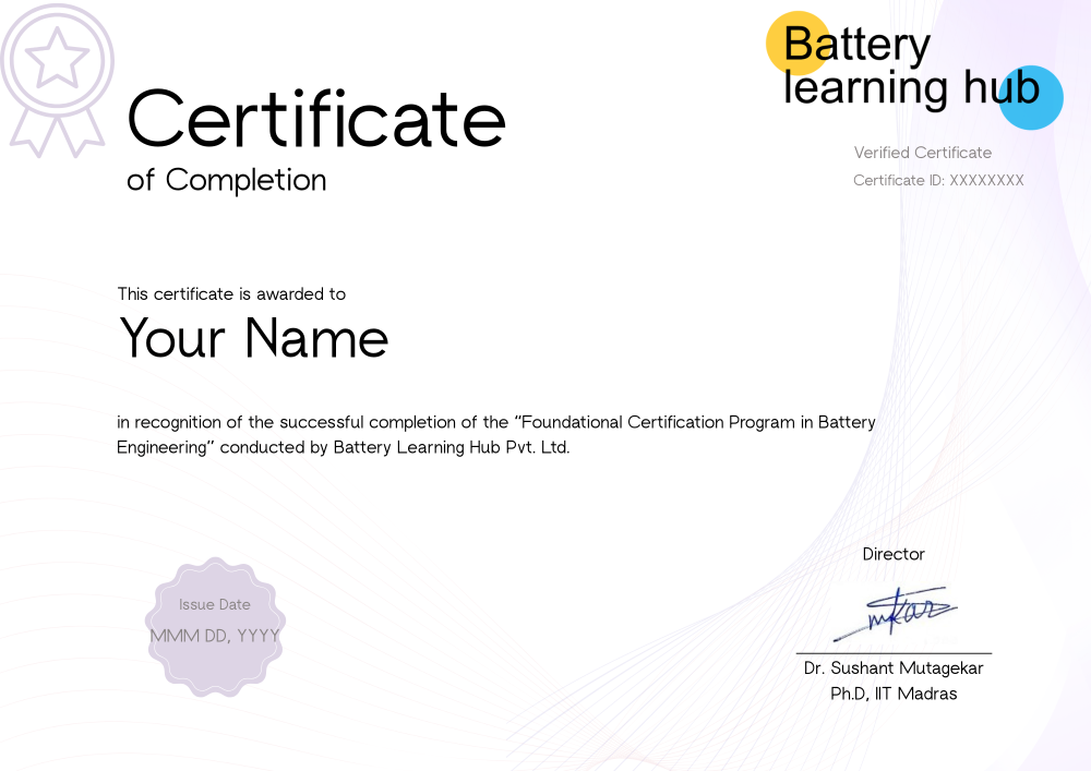 BLH Foundational Certification Sample