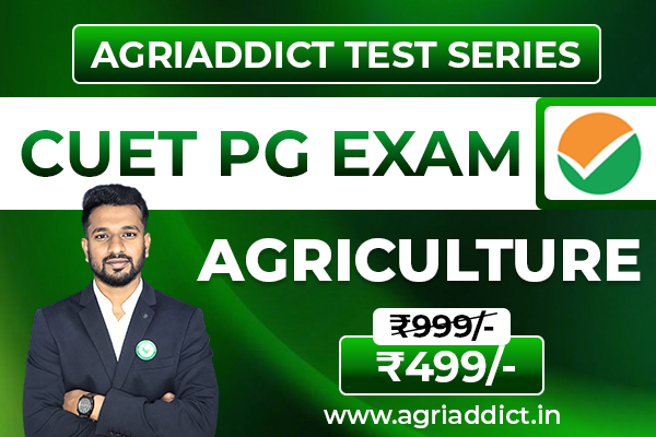 PAID MOCK TEST SERIES FOR CUET PG AGRICULTURE EXAM 2027 cover