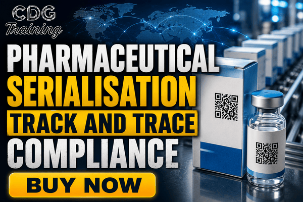 Pharmaceutical Serialisation Track and Trace Compliance Course | Online ...