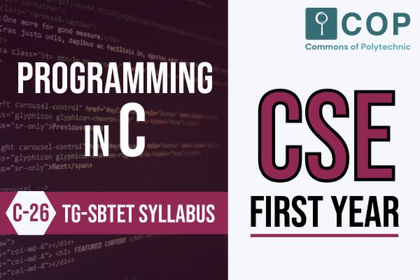 Programming in C_CS105 cover