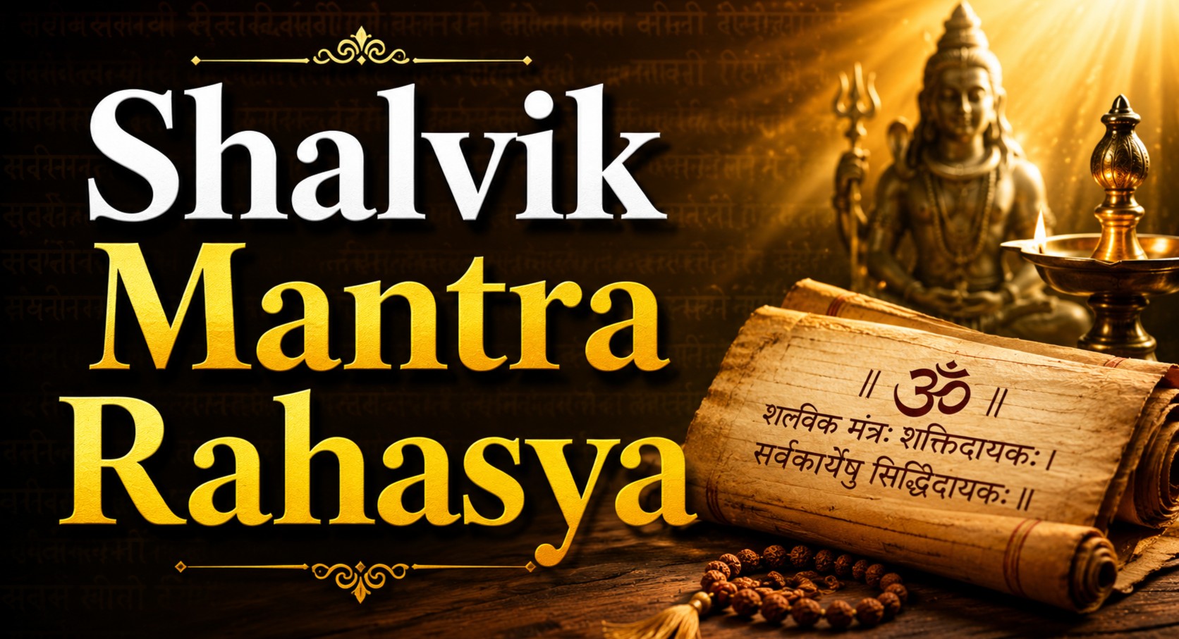 Shalvik Mantra Rahasya  cover