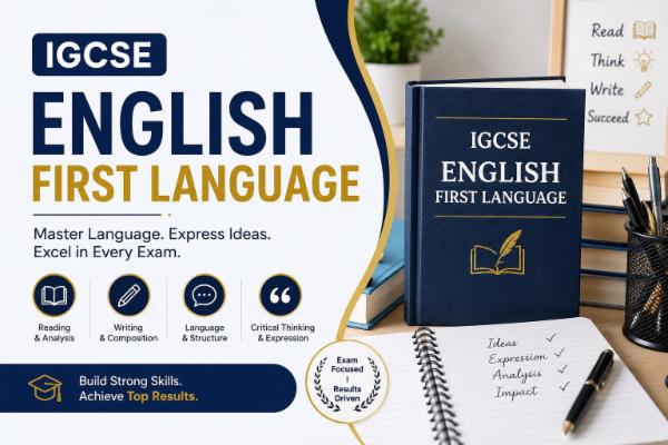 IGCSE English First Language cover