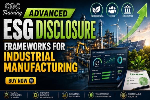 Advanced ESG Disclosure Frameworks for Industrial Manufacturing cover