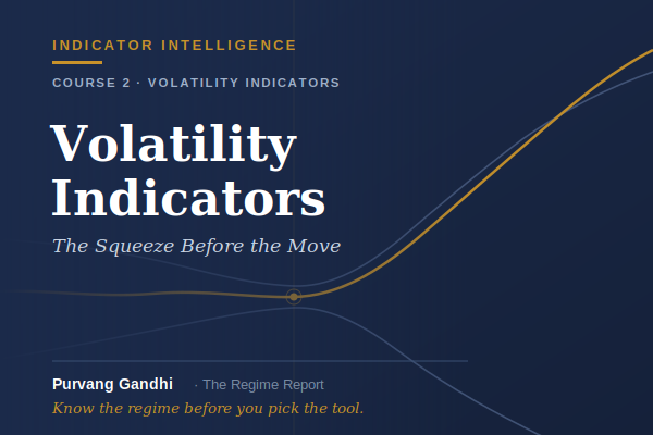 02 Volatility Indicators: The Squeeze Before the Move : Indicator Intelligence : Course 2 cover