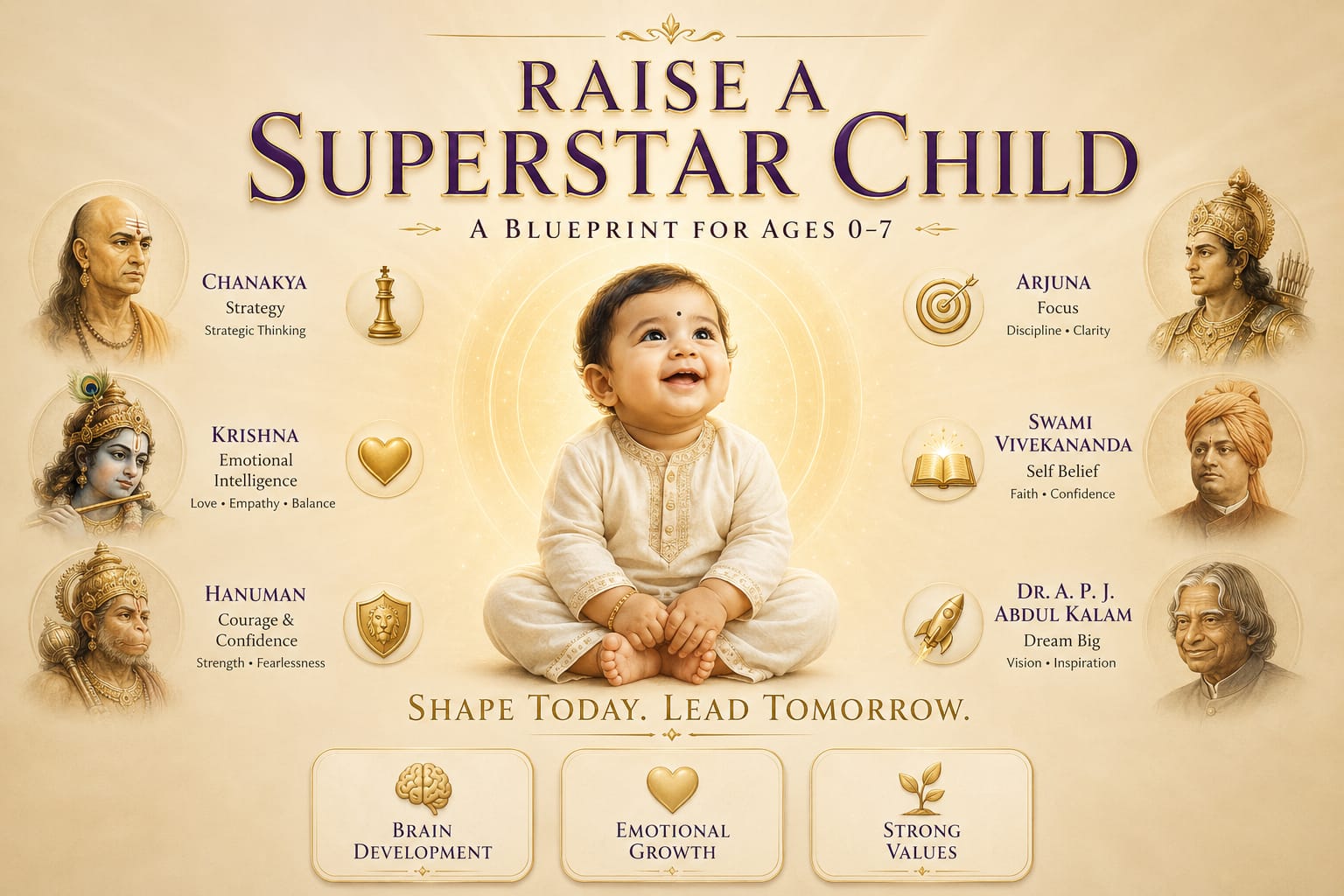 Raise A Superstar Child - 0–7 Years Brain Programming Secret cover