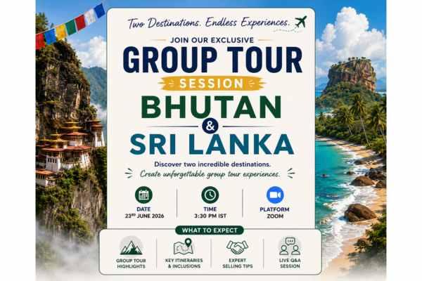 23June_3:30pm_Bhutan & SriLanka Group Tour Training cover