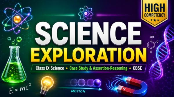 CBSE Class IX Science - Think like a scientist — Case Study & Assertion-Reasoning cover
