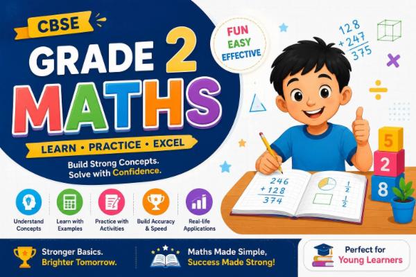 GRADE 2 Maths CBSE by RUKSAR DESAI cover