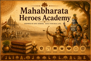 Mahabharata Heroes Academy cover