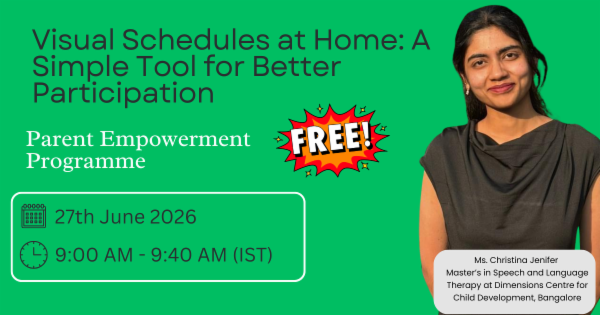 Visual Schedules at Home: A Simple Tool for Better Participation cover