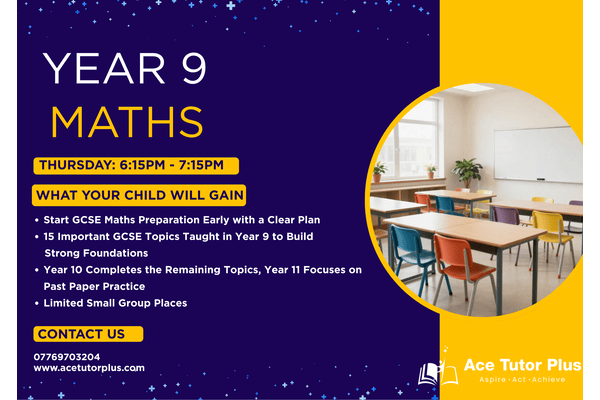 Year 9 - 2026 Maths - GCSE cover
