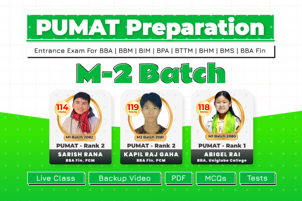 PUMAT Preparation Classes - M2 Batch - Asar 2083 cover