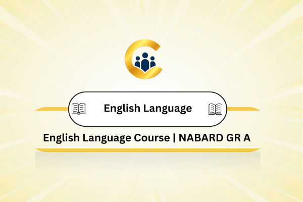 English Language for NABARD Gr A | Full Course