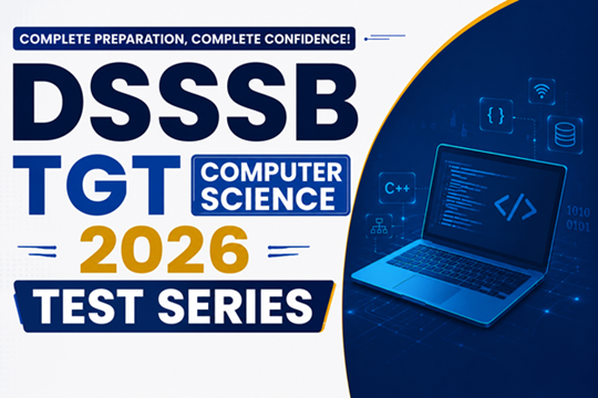 DSSSB TGT Computer Science 2026 Test Series cover