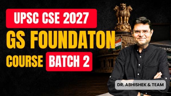 General Studies Foundation Course for CSE 2027-Batch 2  cover