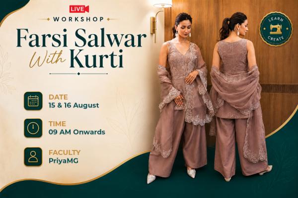 Live Farsi Salwar With Kurti Workshop cover