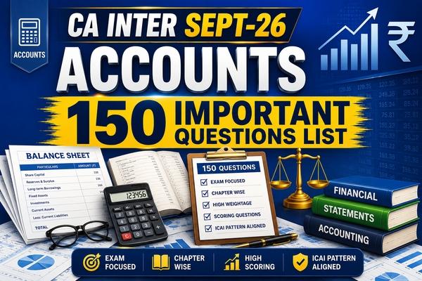 CA INTER SEPT26 ACCOUNTS IMPORTANT QUESTIONS LIST cover