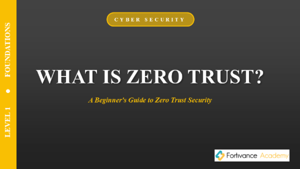 Zero Trust Basics cover