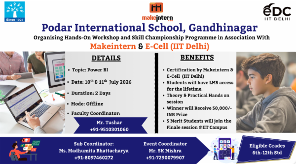 Power BI: Makeintern & E-Cell, IIT Delhi: 0726 cover