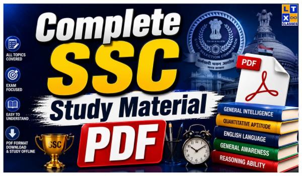 Complete SSC Study Material PDF cover
