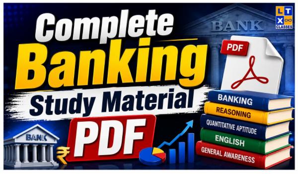 Complete Banking Study Material PDF cover