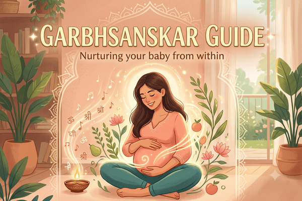 Garbhsanskar — Connecting with your baby from the very beginning cover