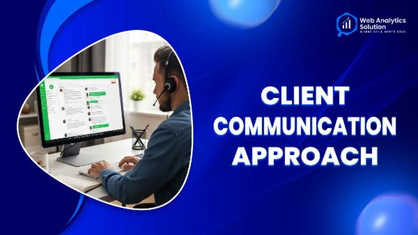 Web Analytics Solution - Client Communication Approach cover