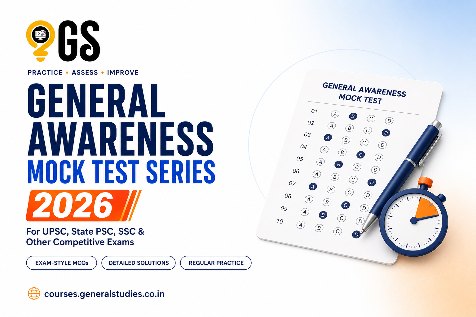 General Awareness Mock Test Series 2026
