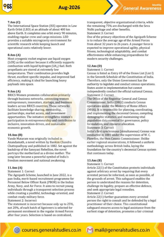 General Awareness preview page 12