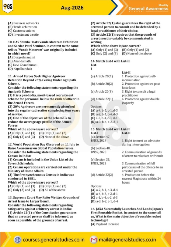 General Awareness preview page 9