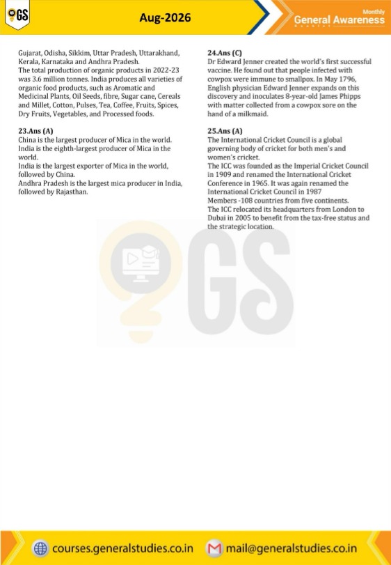 General Awareness preview page 7