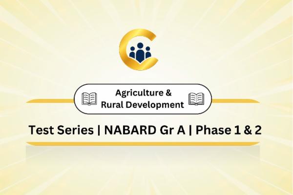 Agriculture and Rural Development (ARD) | Test Series | NABARD Grade A