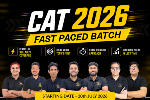CAT 2026 Fast-Paced Batch | Basic to Advance Live Class cover