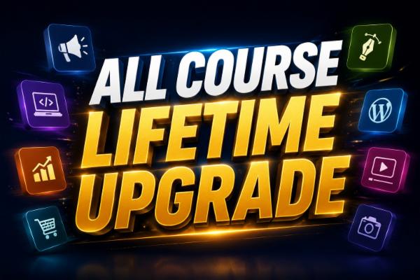 All Course Lifetime Upgrade (Maximum Discount) cover