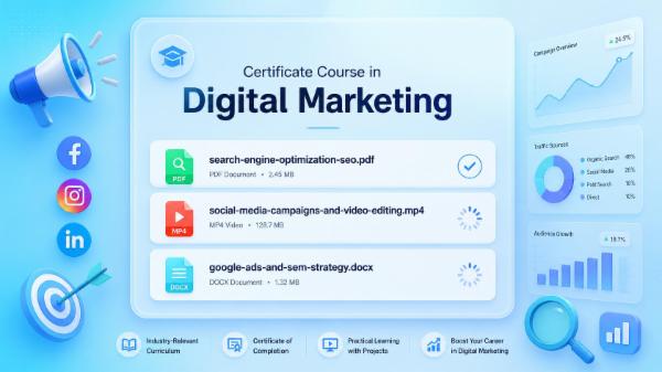 Digital Marketing with AI & Canva course preview