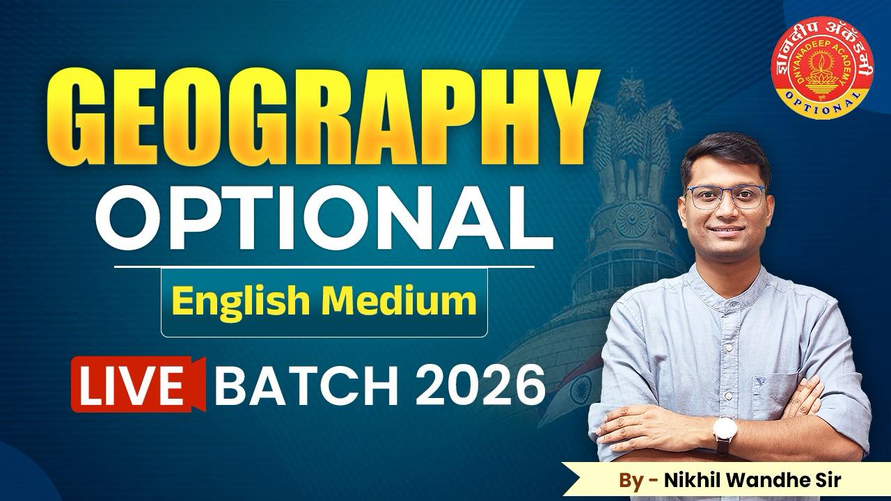 Geography Optional (Eng medium)Live 2026 cover