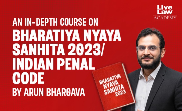 An In-depth course on Bharatiya Nyaya Sanhita 2023/ Indian Penal Code by Arun Bhargava cover