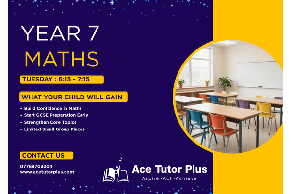 Year 7 - 2026 Maths cover