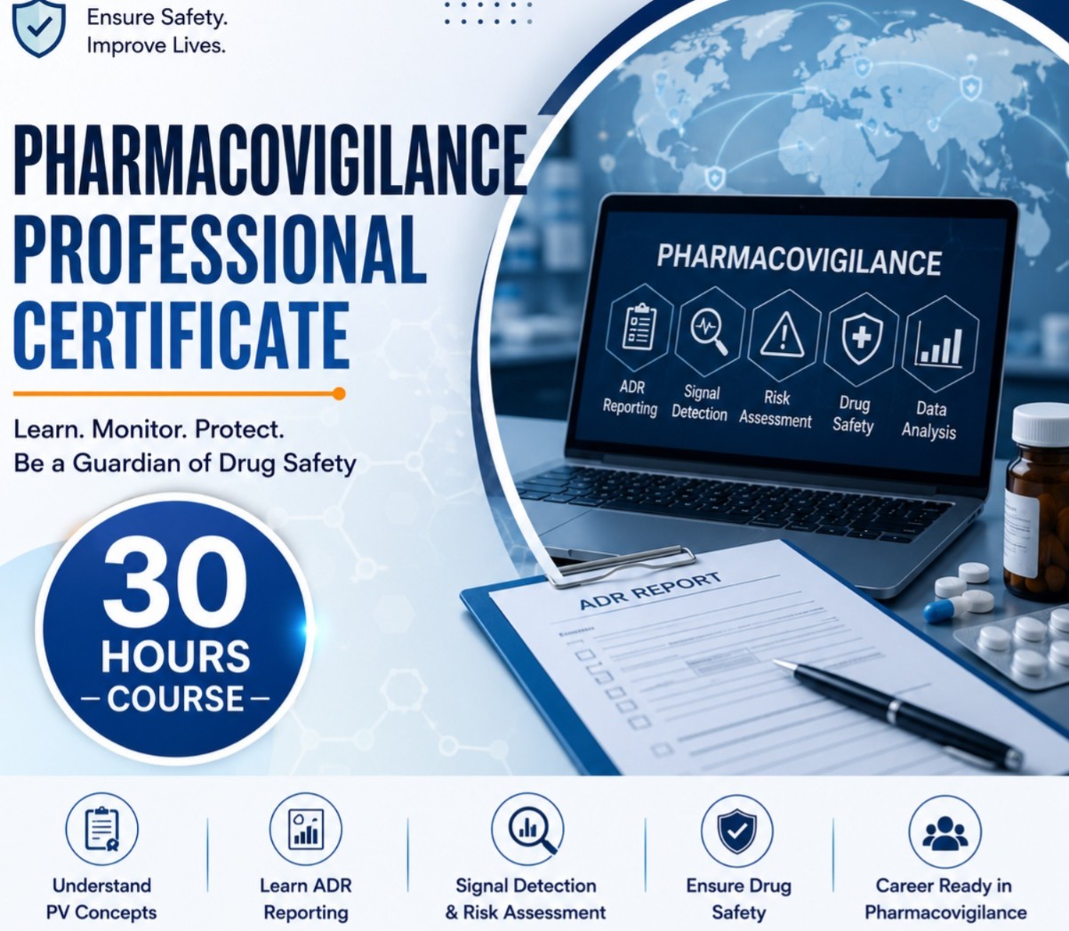 Pharmacovigilance Professional Certificate cover