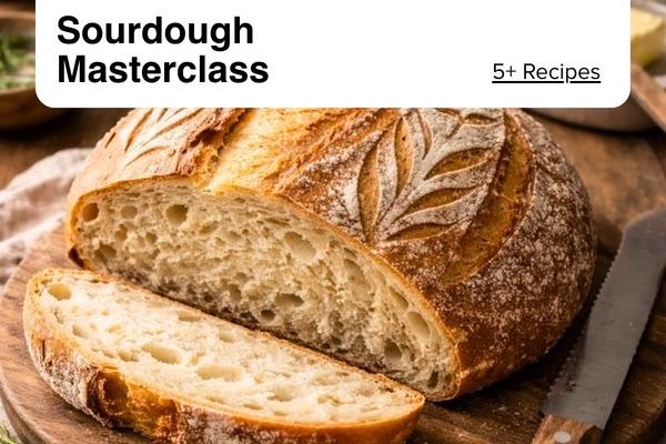 Artisan Sourdough Bread Masterclass cover