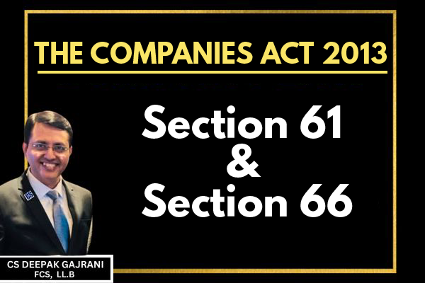 Section 61 & Section 66 cover