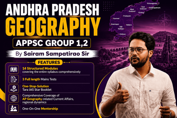 Andhra Pradesh Geography for APPSC Group 1 cover