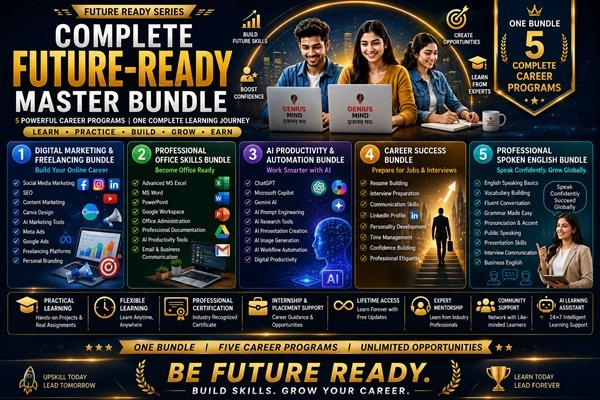 Complete Future-Ready Master Bundle (All the above programs in one comprehensive learning path) cover