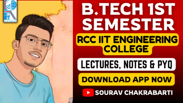 RCC IIT ENGINEERING COLLEGE 1ST SEMESTER - High CGPA Mastery Course🔥 cover